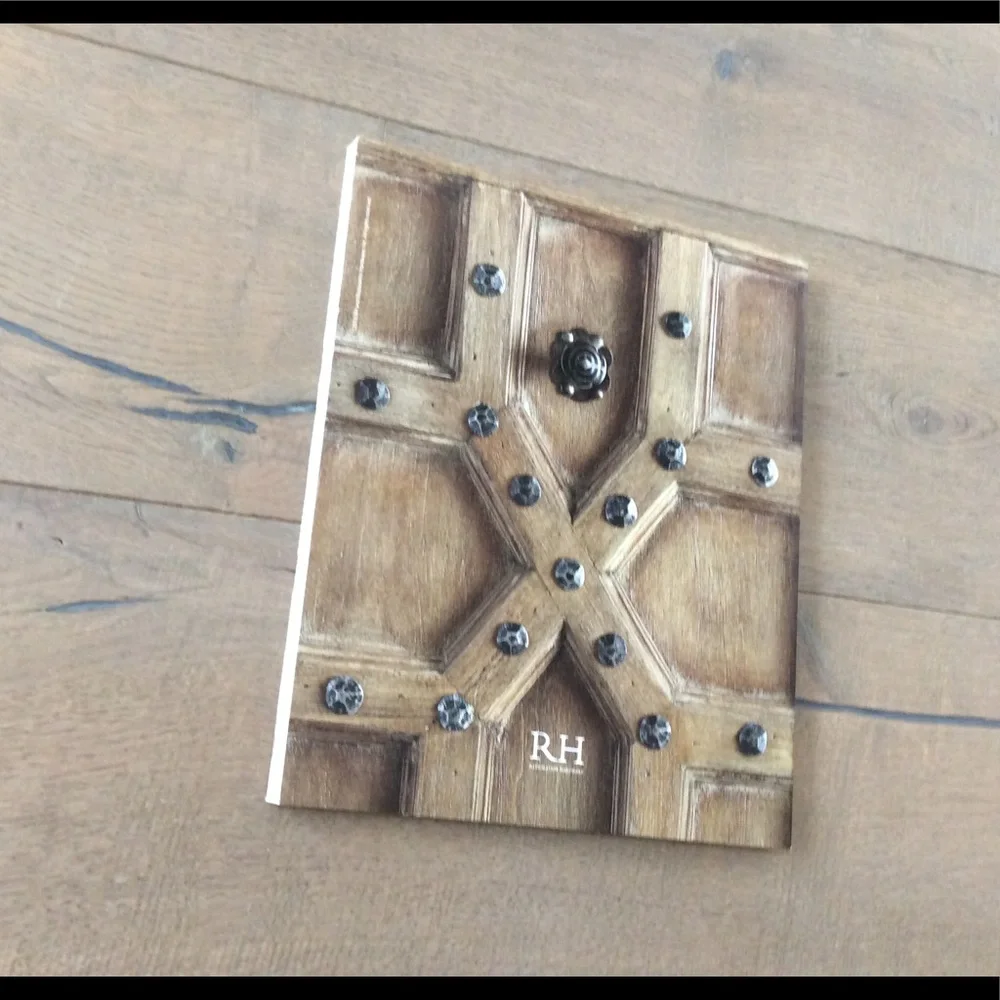 RH restoration hardware catalog table look book